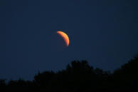 Luna Rossa mentre sorge (autore Dino Checchin)